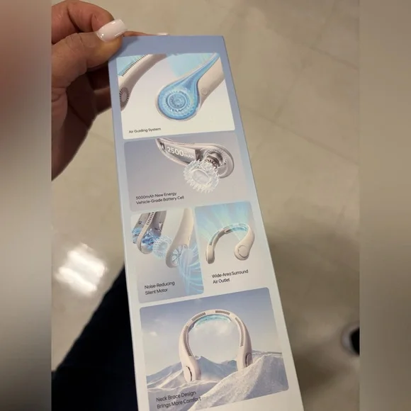 Neck Fan Life4 - White - Picture 5 of 5